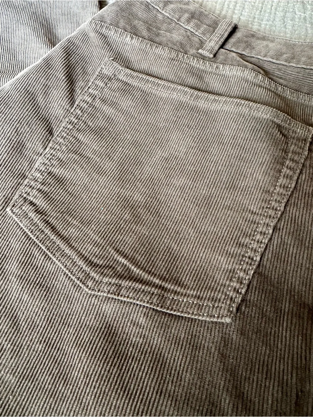 J. Crew Men's Taupe Corduroy Pants